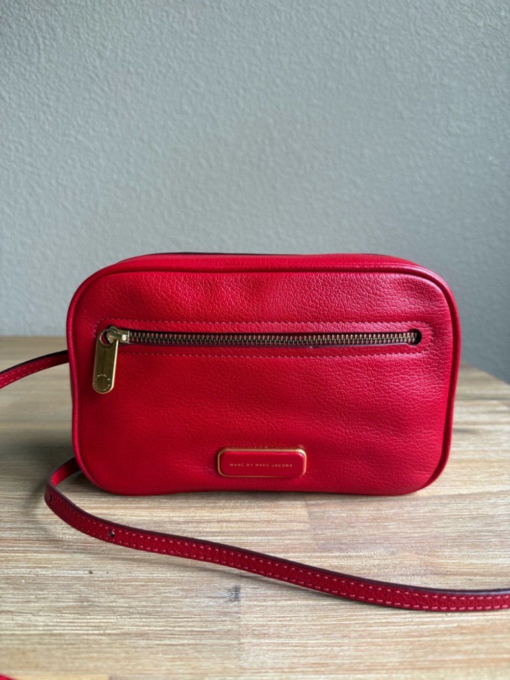 Marc by Marc Jacobs Sally Rosey Red Crossbody NEW - Picture 5 of 16